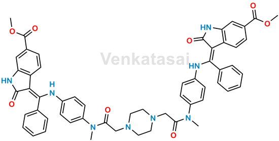 Picture of Nintedanib esylate Impurity F