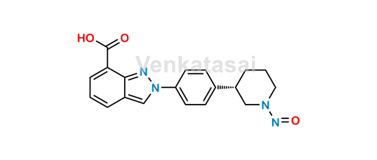 Picture of Niraparib Carboxylic Acid Nitroso Impurity