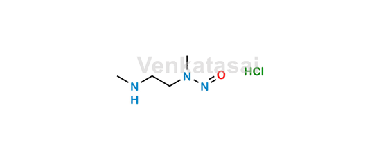 Picture of N-Methyl-N-[2-(methylamino)ethyl]nitrous amide hydrochloride