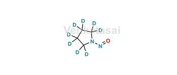 Picture of N-Nitrosopyrrolidine-d8