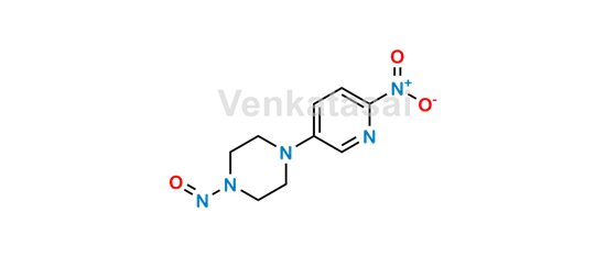 Picture of 1-(6-nitropyridin-3-yl)-4-nitrosopiperazine