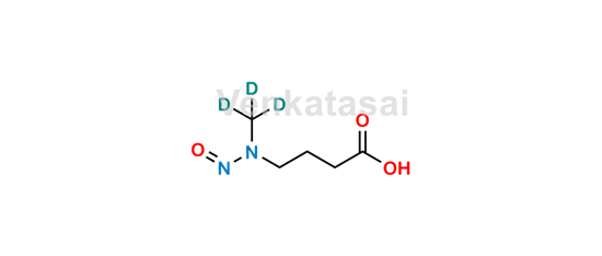 Picture of N-Nitroso-N-Methyl-4-Aminobutyric Acid-d3