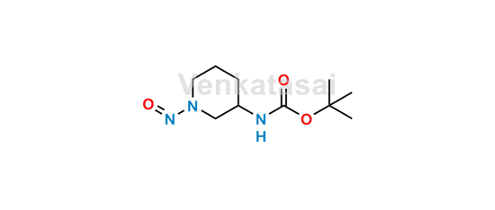 Picture of 1,1-Dimethylethyl N-(1-nitroso-3-piperidinyl)carbamate