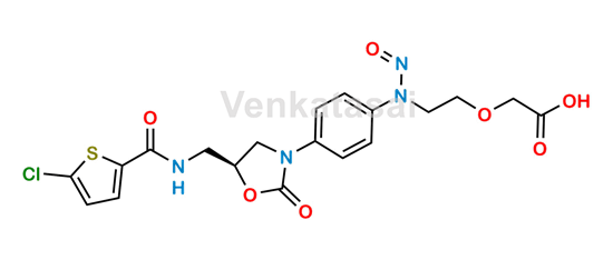 Picture of N-Nitroso Rivaroxaban Open-Ring Acid Impurity