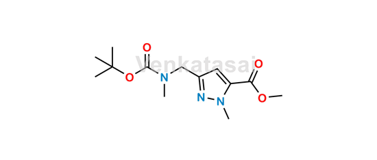 Picture of Methyl 3-[[[(1,1-dimethylethoxy)carbonyl]methylamino]methyl]-1-methyl-1H-pyrazole-5-carboxylate