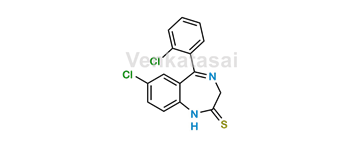 Picture of 7-Chloro-5-(2-chlorophenyl)-1,3-dihydro-1,4-benzodiazepine-2-thione