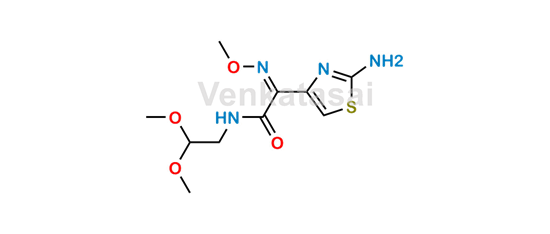 Picture of (αZ)-2-Amino-N-(2,2-dimethoxyethyl)-α-(methoxyimino)-4-thiazoleacetamide