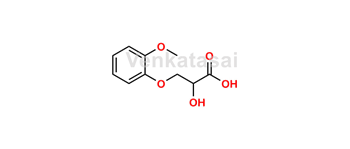 Picture of beta-(2-methoxyphenoxy)lactic acid
