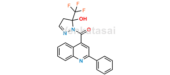 Picture of [4,5-Dihydro-5-hydroxy-5-(trifluoromethyl)-1H-pyrazol-1-yl](2-phenyl-4-quinolinyl)methanone