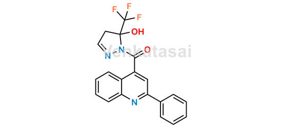 Picture of [4,5-Dihydro-5-hydroxy-5-(trifluoromethyl)-1H-pyrazol-1-yl](2-phenyl-4-quinolinyl)methanone