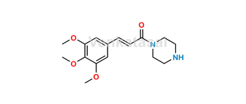 Picture of 1-(1-Piperazinyl)-3-(3,4,5-trimethoxyphenyl)-2-propen-1-one