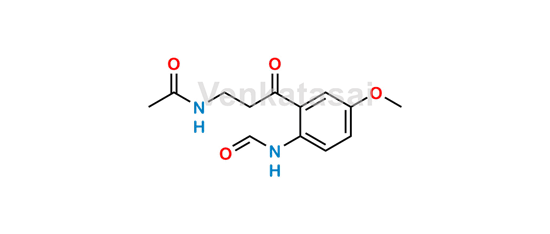 Picture of N-(3-(2-Formamido-5-Methoxyphenyl)-3-Oxopropyl)Acetamide