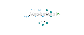 Picture of Metformin-d6 Hydrochloride