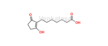 Picture of 2-Hydroxy-5-oxo-1-cyclopentene-1-heptanoic Acid