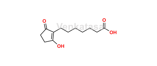 Picture of 2-Hydroxy-5-oxo-1-cyclopentene-1-heptanoic Acid