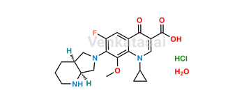 Picture of Moxifloxacin Hydrochloride Monohydrate