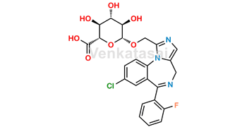 Picture of 1'-Hydroxy Midazolam-β-D-Glucuronide