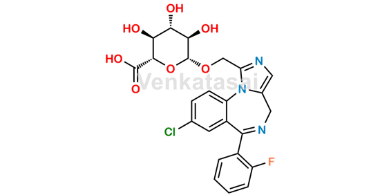 Picture of 1'-Hydroxy Midazolam-β-D-Glucuronide