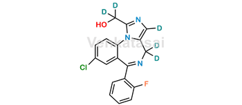 Picture of 1'-Hydroxy Midazolam-d5