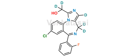 Picture of 1'-Hydroxy Midazolam-d5