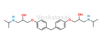 Picture of 1-{4-[4-(2-Hydroxy-3-isopropylamino-propoxy)-benzyl]-phenoxy}-3-isopropylamino-propan-2-ol