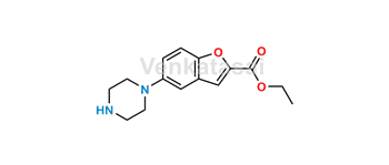 Picture of 5-(1-Piperazinyl)-2-benzofurancarboxylic Acid Ethyl Ester