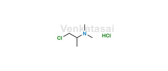 Picture of (1-Chloropropan-2-yl)dimethylamine Hydrochloride