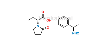 Picture of (S)-α-Ethyl-2-oxo-1-pyrrolidineacetic acid (R)-α-methylbenzenemethanamine