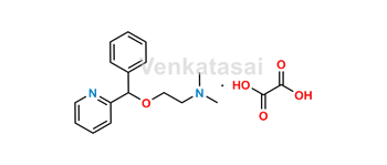 Picture of N,N-Dimethyl-2-(phenyl(pyridin-2-yl)methoxy)ethan-1-amine Oxalate