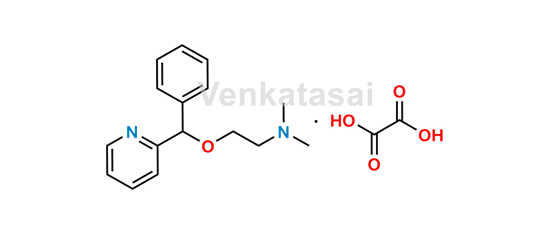 Picture of N,N-Dimethyl-2-(phenyl(pyridin-2-yl)methoxy)ethan-1-amine Oxalate