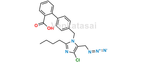 Picture of 4'-((5-(Azidomethyl)-2-butyl-4-chloro-1H-imidazol-1-yl)methyl)-[1,1'-biphenyl]-2-carboxylic Acid