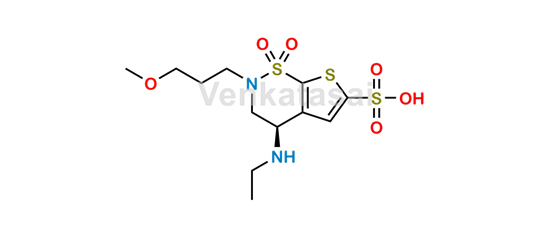 Picture of (R)-4-(Ethylamino)-2-(3-methoxypropyl)-3,4-dihydro-2H-thieno[3,2-e][1,2]thiazine-6-sulfonic acid 1,1-dioxide