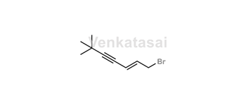 Picture of 1-Bromo-6,6-dimethyl-2-hepten-4-yne(Mixture of cis-trans isomers)