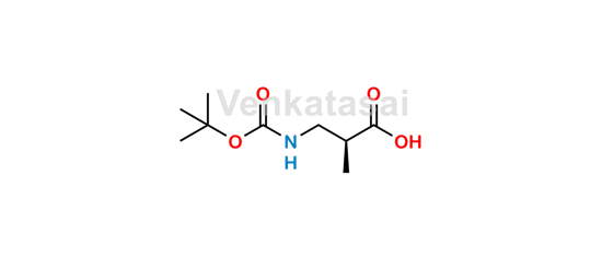 Picture of (2S)-3-[[(1,1-Dimethylethoxy)carbonyl]amino]-2-methylpropanoic acid