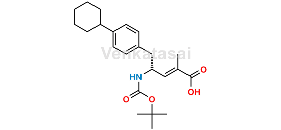 Picture of (2E,4R)-4-(1'-cyclohexyl-1-phenyl)-4-yl methyl-4-tertbutoxycarbonyl) amino-2-methyl-2-butenoic acid