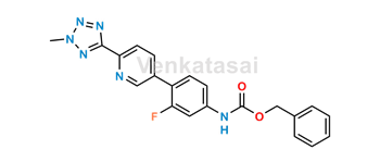 Picture of Benzyl {3-fluoro-4-[6-(2-methyl-2H-tetrazol-5-yl)-3-pyridinyl]phe nyl}carbamate