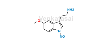 Picture of 2-(5-methoxy-1-nitroso-1H-indol-3-yl)ethanamine