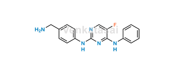Picture of N2-[4-(Aminomethyl)phenyl]-5-fluoro-N4-phenylpyrimidine-2,4-diamine