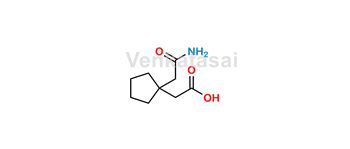 Picture of 2-[1-(2-Amino-2-oxoethyl)cyclopentyl]acetic acid