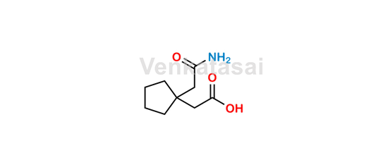 Picture of 2-[1-(2-Amino-2-oxoethyl)cyclopentyl]acetic acid