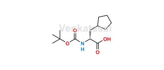 Picture of (2R)-3-cyclopentyl-2-[(2-methylpropan-2-yl)oxycarbonylamino]propanoic acid