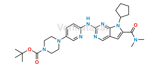 Picture of tert-Butyl 4-(6-((7-cyclopentyl-6-(dimethylcarbamoyl)-7H-pyrrolo[2,3-d]pyrimidin-2-yl)amino)pyridin-3-yl)piperazine-1-carboxylate