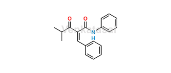 Picture of 2-Benzylidene-4-methyl-3-oxo-N-phenylpentanamide;