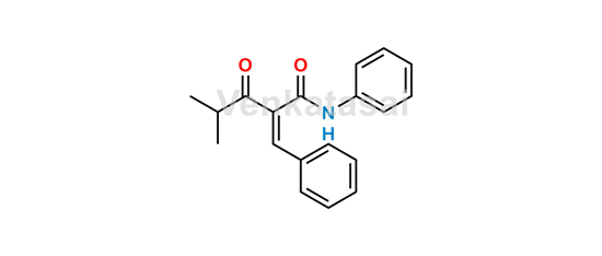 Picture of 2-Benzylidene-4-methyl-3-oxo-N-phenylpentanamide;
