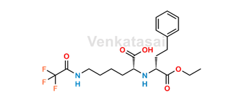 Picture of N2-((R)-1-Ethoxy-1-oxo-4-phenylbutan-2-yl)-N6-(2,2,2-trifluoroacetyl)-D-lysine