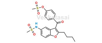 Picture of Dronedarone Hydroxy Sulfonamide Impurity
