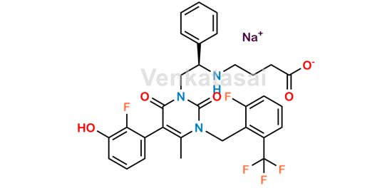 Picture of Elagolix Hydroxy Impurity