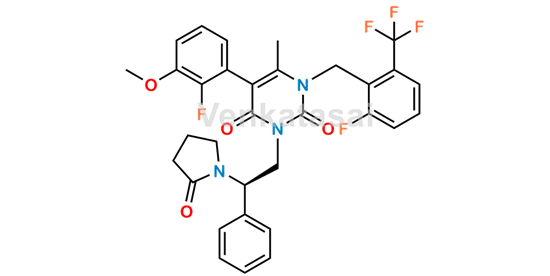 Picture of Elagolix Lactam Impurity