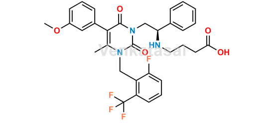 Picture of Elagolix 3-Methoxy Desfluoro Impurity