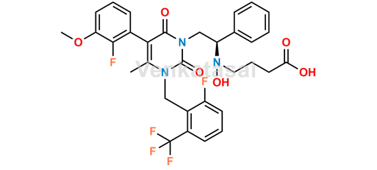 Picture of Hydroxyl amine Elagolix Impurity